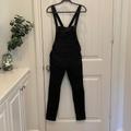 Free People Jeans | Free People Denim Overall In Size 25 | Color: Black/Gray | Size: 25