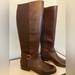 Nine West Shoes | Boots, Size 6 1/2, Nine West, New, Never Worn, Leather Upper, Stretch Back | Color: Brown | Size: 6.5