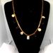 Kate Spade Jewelry | Kate Spade Gold Tone Necklace With Faux Pearls, Clear And Black Crystals. | Color: Black/Gold | Size: Os