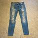 American Eagle Outfitters Jeans | American Eagle Outfitters Womens Blue Jeggings Size 2 Short | Color: Blue | Size: 2 Short