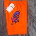 Nike Swim | Nike Fluorescent Orange Octopus Swim Trunks Nwt | Color: Blue/Orange | Size: Various