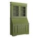 Casa Florentina San Marino Secretary Desk with Hutch - Saturated Sage Green - Ballard Designs - Ballard Designs