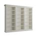 Casa Florentina Josephina 3-Piece Flush Wall Unit - Saturated Snow White - Ballard Designs - Ballard Designs