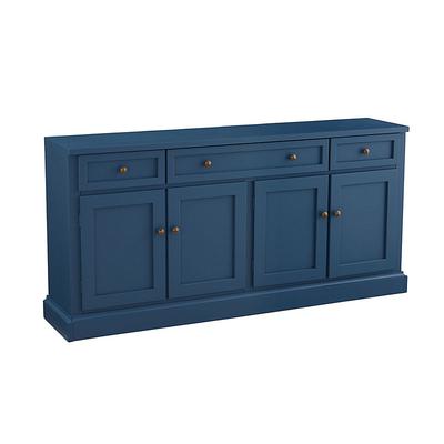 Casa Florentina Josephina Media Console - Saturated Slate Blue - Ballard Designs