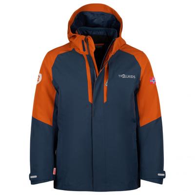 Trollkids - Kid's Skanden 3in1 Jacket - Doppeljacke Gr 128 blau