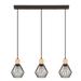 Eglo Lighting Palmorla 31 Inch 3 Light Linear Suspension Light - 43378A