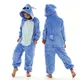 Pyjama en peluche Disney Stitch pour bébé garçon ensemble de vêtements de dessin animé une pièce