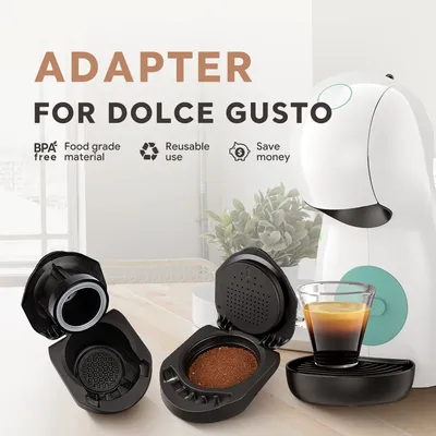 ICafilas – adaptateur de capsules de café réutilisables Dolce Gusto accessoires pour Machine à café