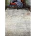 Gray 72 x 0.6 in Indoor Area Rug - Bashian Rugs Cascade Abstract Hand-Knotted Area Rug in Viscose | 72 W x 0.6 D in | Wayfair K153-GY-6X9-HSV19