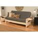 Copper Grove Dixie Futon Set in Antique White Wood with Innerspring Mattress