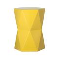 Emissary Home and Garden Karine Garden Stool Ceramic in Yellow | 18 H x 14 W x 14 D in | Wayfair 12747YL