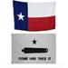 3x5 Texas State Flag Come and Take It Flag State Texas 2 Flag Combo Gift Set