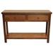 American Heartland Rustic Promo Sofa Table Wood in Green/Blue | 32 H x 48 W x 16 D in | Wayfair 37305AM