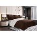 Latitude Run® Kropa Microfiber 3 Piece Comforter Set Down/Microfiber in Brown | Twin | Wayfair C28550C76B9A4783BFFCA00D703295F6