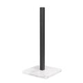 Latitude Run® Freestanding Paper Towel Holder w/ Marble Base Stainless Steel in White/Black | 13 H x 6.5 W x 6.5 D in | Wayfair