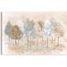 Red Barrel Studio® Woodland Pines - Wrapped Canvas Painting Canvas in Brown/Gray/White | 20 H x 30 W x 1.5 D in | Wayfair