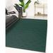 Green/Yellow 144 x 108 x 0.08 in Area Rug - Mercer41 Geometric Machine Woven Area Rug in Dark Green/Gold | 144 H x 108 W x 0.08 D in | Wayfair