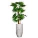 The Twillery Co.® Panama 92" Artificial Bonsai Plant in Planter Plastic/Fiberstone | 68 H x 29 W x 29 D in | Wayfair