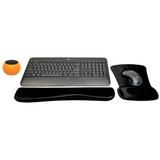 Logitech MK540 Advanced Wireless Keyboard & Mouse Combo Travel Home Office Active Lifestyle Modern Bundle with Mini Glow in the Dark Portable Bluetooth Speaker Gel Wrist Pad & Gel Mouse Pad