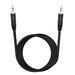 K-MAINS 6ft Black Premium 3.5mm Audio Cable Cord Replacement for Monster Clarity HD Micro MSP CLY Micro BT Speaker