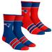 Unisex Rock Em Socks New England Patriots Multi-Stripe 2-Pack Team Crew Sock Set