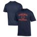 Men's Champion Navy Virginia Cavaliers Volleyball Icon Powerblend T-Shirt