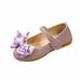 JDEFEG Size 8 Toddler Girl Shoes Bowknot Single Girl Nubuck Dance Shoes Princess Leather Fashion Children Baby Shoes Shoes Boys Size 6 Purple 21