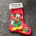 Disney Holiday | New Rare Disney Mickey Mouse Christmas Stocking - Limited Edition/Hard To Find!! | Color: Green/Red | Size: Os