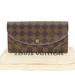 Louis Vuitton Accessories | Louis Vuitton Louis Vuitton Damier Portefeuille Kaisa Long Wallet With Hook R... | Color: Brown | Size: Os
