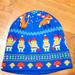 J. Crew Accessories | Jcrew Kids Gnome Fair Isle Wool Blue Winter Hat Beanie Small Medium | Color: Blue/Orange | Size: Osb