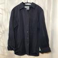 Columbia Shirts | Columbia Work Shirt Navy Blue Long Sleeve Thicker Weight Large Men | Color: Blue | Size: L