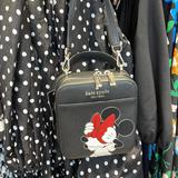 Kate Spade Bags | Kate Spade Disney X Kate Spade New York Minnie Mouse Daisy Vanity Crossbody Bag | Color: Black/White | Size: Medium