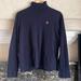 Ralph Lauren Tops | Lauren Ralph Lauren Turtle Neck Long Sleeve Blouse Shirt Size Xl In Navy | Color: Blue | Size: Xl