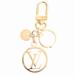Louis Vuitton Jewelry | Louis Vuitton Louis Vuitton Bag Charm Lv Circle Key Ring Gold Metal | Color: Gold | Size: Os