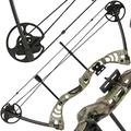 Man Kung 55lb Aurora Powerful Camouflage Compound Archery Bow 296fps Hunting Shooting