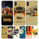 Coque de téléphone vintage Retour vers le futur film classique coque souple pour iPhone 15 + 14 11