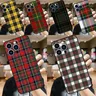 Clan Stewart fur s Tartan Plaid Pattern Case iPhone 15 13 12 11 14 Pro Max Mini X Poly XS Max SE
