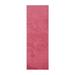 Furnish my Place Modern Plush Solid Color Rug - Pink 5 x 18 Pet and Kids Friendly Rug. Made in USA Runner Area Rugs Great for Kids Pets Event Wedding