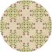 Ahgly Company Machine Washable Indoor Square Transitional Golden Blonde Gold Area Rugs 3 Square