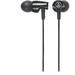 ATH-CLR100iSBK SonicFuel In-Ear Headphones with In-Line & Control Black