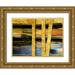 Nadine G. 18x14 Gold Ornate Wood Framed with Double Matting Museum Art Print Titled - The Way