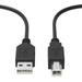 KONKIN BOO Compatible 6ft USB Cable Laptop PC Data Sync Cord Lead Replacement for Nektar Impact LX88 88-key MIDI USB Controller Piano Synth Keyboard