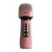 WS-898 Karaoke Bluetooth-Compatible Microphone Wireless Sing Mic Kit (Pink)