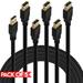 Cmple - [5 PACK] 3 Feet USB 3.0 Extension Cable USB-A Male to Female Extender Cord Desctop USB Cable for Keyboard Mouse Gamepad USB Hub Flash Drive Hard Drive