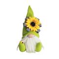 1Pc Spring Gnomes Easter Decorations Handmade Summer Sunflower Gnomes Faceless Plush Doll Spring Farmhouse Sunflower Kitchen Decor Easter Gnomes Decorations Ornaments for The Home