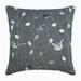 Throw Pillow Covers 22x22 inch (55x55 cm) Grey Pillow Cases Silver Pigeon Birds Pillows Cover Art Silk Square Throw Pillows Cover Floral Contemporary Cushion - Pigeon Story