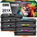 Cool Toner Compatible Toner Replacement for CF400X CF401X CF403X CF402X Color LaserJet Pro M252dw M252n MFP M277dw M277n M277c6 M274n Printer Ink (Black*3 Cyan Magenta Yellow 6-Pack)