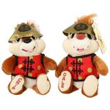 Disney Bean Bag Plush - SET OF 2 CHINA CHIP N DALE