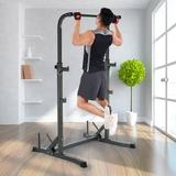 Height Power Tower Station Pull ups Bar Dip Station for Strength Training Workout Abdominal Exercise
