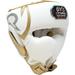 RIVAL Boxing RHG100 Professional Headgear - Large - White/Gold
